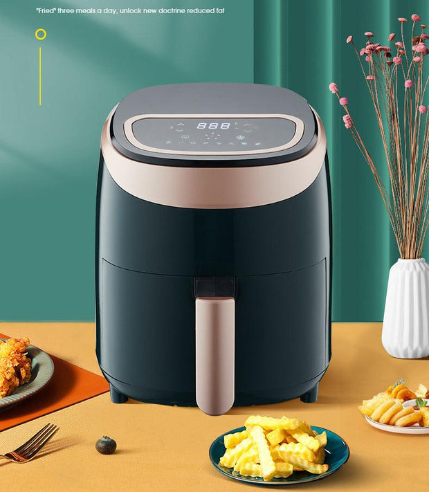 Visual Air Fryer Electromechanical Fryer Electric Oven Large Capacity Air Fryer 3.5L European Version - Sunny Side Store