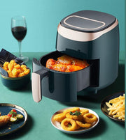 Visual Air Fryer Electromechanical Fryer Electric Oven Large Capacity Air Fryer 3.5L European Version - Sunny Side Store