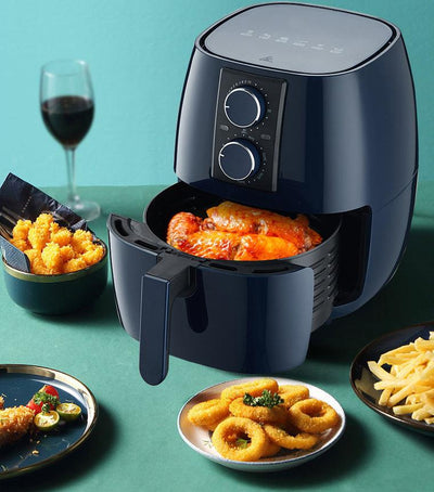 Visual Air Fryer Electromechanical Fryer Electric Oven Large Capacity Air Fryer 6L Multi-Function - Sunny Side Store