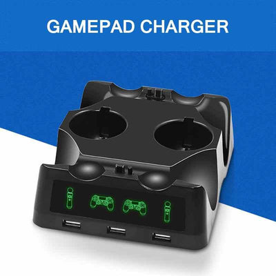 VR Controller Charger USB Four Slots Indicator - Sunny Side Store