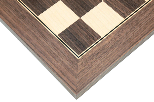 Walnut/Maple Wooden International Chess Board - Sunny Side Store