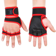 Weight Lifting Training Gloves for Women Men Fitness Sports Body Building Gymnastics Grips Gym Hand Palm Wrist Protector Gloves - Sunny Side Store Sunny Side Store  4.74