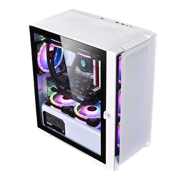 Wide Body Tempered Glass Computer Case Sunny Side Store