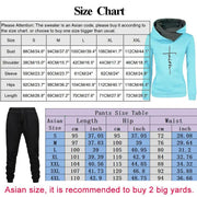 Woman Tracksuit Two Piece Set Winter Warm Hoodies+Pants Pullovers Sweatshirts Female Jogging Woman Clothing Sports Suit Outfits - Sunny Side Store