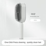 Women Fashion 3D Hair Growth Comb Hairbrush Self-Cleaning Hair Brush Self Cleaning Hair Brush For Women Massage Scalp Promote Blood Circulation Anti Hair Loss - Sunny Side Store