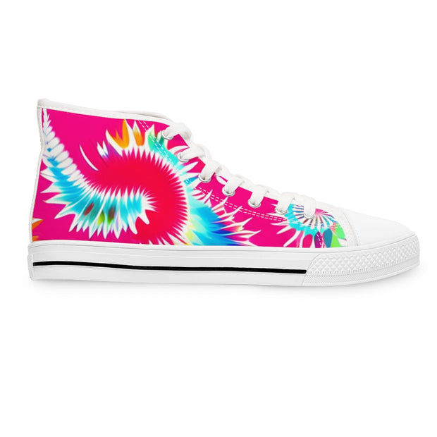 Women's High Top Sneakers - Sunny Side Store Printify  35.00