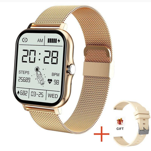 Women Smart watch Men 1.69" Color Screen Full touch Fitness Tracker Bluetooth Call Smart Clock Ladies Smart Watch Women eprolo