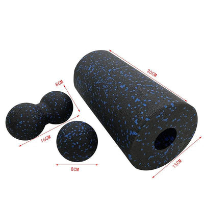 Yoga Column Yoga Roller Fitness Massage Ball Set Pilates Muscle Stretching Exercise EPP High Density Foam Roller Balls - Sunny Side Store Sunny Side Store  9.09