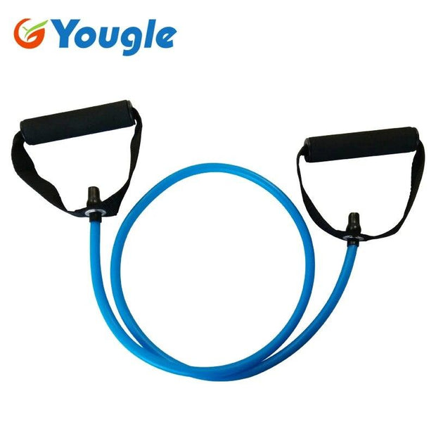 YOUGLE Pilates Latex Tubing Expanders Exercise Tubes Strength Resistance Band Sets Fitness Equipment Pull belt Rope - Sunny Side Store Sunny Side Store  3.33