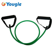 YOUGLE Pilates Latex Tubing Expanders Exercise Tubes Strength Resistance Band Sets Fitness Equipment Pull belt Rope - Sunny Side Store Sunny Side Store  3.33