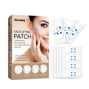 Yoxier 40Pcs/10Sheets/Pack Waterproof V Face Makeup Adhesive Tape Invisible Breathable Lift Face Sticker Lifting Tighten Chin Sunny Side Store