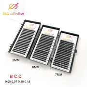 16rows/case Bottom lashes lower eyelash under eyelash extensions 5 6 7 mm 8mm 9mm short eyelash extensions - Sunny Side Store TPOK Official Store  8.52