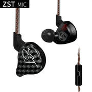 2024 Hot Sale Original  ZST Gaming Earphones Headsets Earphones Wired Tws Earphone Hifi Headset with Dynamic