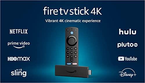 Amazon Fire TV Stick 4K, brilliant 4K streaming quality, TV and smart home controls, free and live TV Sunny Side Store