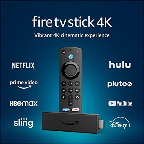 Amazon Fire TV Stick 4K, brilliant 4K streaming quality, TV and smart home controls, free and live TV Sunny Side Store