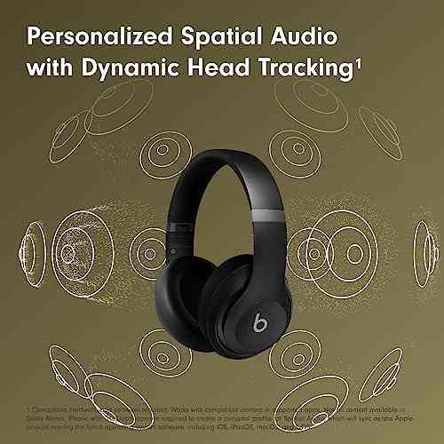 Beats Studio Pro - Wireless Bluetooth Noise Cancelling Headphones - Personalized Spatial Audio, USB-C Lossless Audio, Apple & Android Compatibility, Up to 40 Hours Battery Life - Black Sunny Side Store