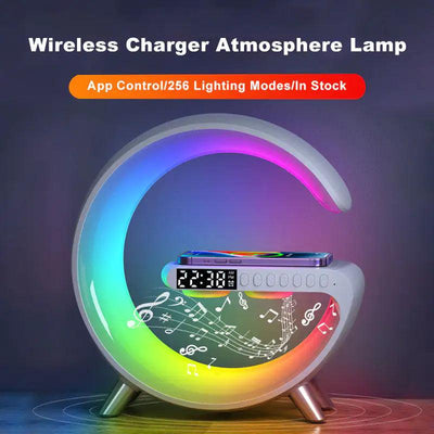 Bluetooth Speaker Wireless Charger Lamp - Sunny Side Store