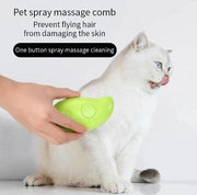 Cat Steam Brush Steamy 3 in 1 Electric Spray Cat Hair Brushes - Sunny Side Store