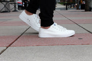 Fear0 NJ Retro All White SB Skateboard Sneaker Canvas Shoe Unisex Fear0