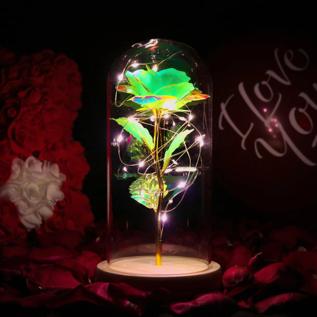 Galaxy Rose Eternal Lamp - Sunny Side Store