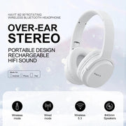 I62 BT Auriculares Inalambricos Foldable Studio Over-Ear Casque Headband Wireless Headphones Headset with Mic