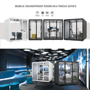 Indoor Modular Soundproof Booth Office Pods Private Piano Phone Booth Acoustic Open Vocal Studio Booth