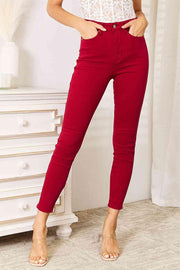 Judy Blue Full Size High Waist Tummy Control Skinny Jeans Trendsi