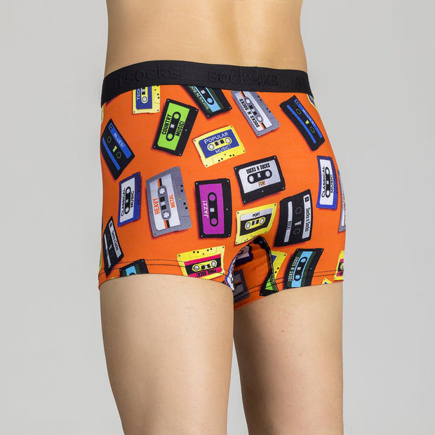 Men's Cassette Boxer Brief Socks n Socks