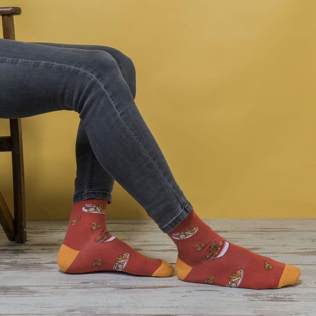 Men's Fried Chicken Socks Socks n Socks