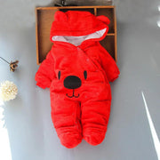 New Born Baby Footies 2022 Winter Warm Clothing 3 9 6 12 Month Baby Kids Boys Girls Cotton Newborn Toddler Infant Footies Sunny Side Store