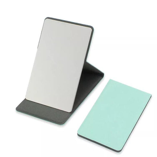 Pocket Rectangle Makeup Folding Mirrors Ultra-thin Folding Make Up Mirror Personalised Portable Compact Cosmetic Mirror - Sunny Side Store BeautyDay Store  4.80