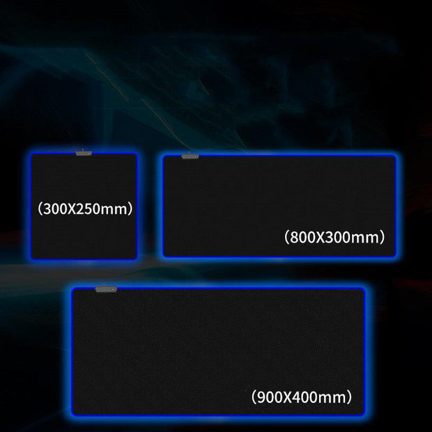 RGB Luminous Mouse Pad Oversized Gaming