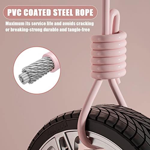 𝐒𝐩𝐞𝐞𝐝 𝐉𝐮𝐦𝐩 𝐑𝐨𝐩𝐞 𝐟𝐨𝐫 𝐅𝐢𝐭𝐧𝐞𝐬𝐬 - Skipping Rope for Women Men Exercise with Adjustable Length Jumping Rope and Alloy & Silicone Handles Suitable for Workout Boxing Home Gym Sunny Side Store