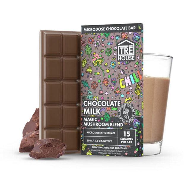 Tre House - Chocolate Bar - Magic Mushrooms - Chocolate Milk - Sunny Side Store TRE House  29.25