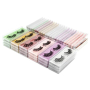 Wholesale Mink Eyelashes 4/10/30/100pcs 3d Mink Lashes Natural fake Eyelashes messy false Eye lashes Makeup False Lashes In Bulk - Sunny Side Store MEISHENJIE Official Store  14.70